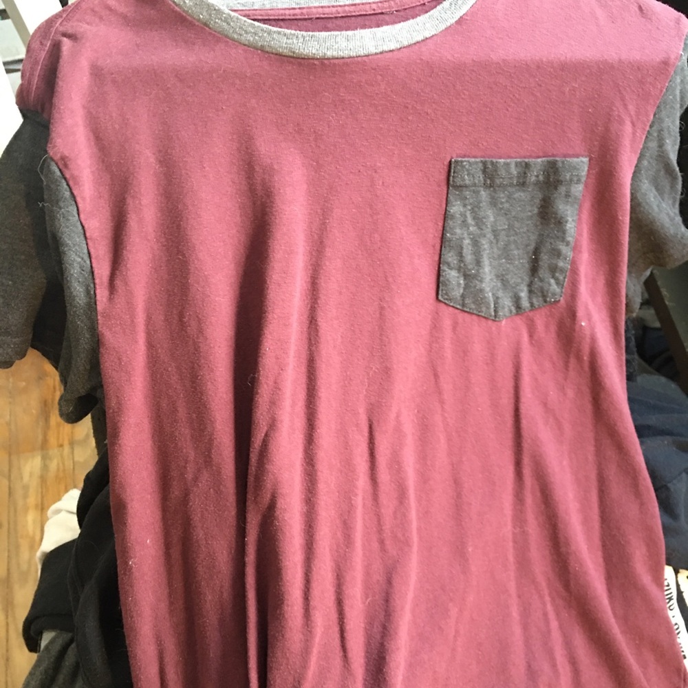 Maroon Baseball T-Shirt